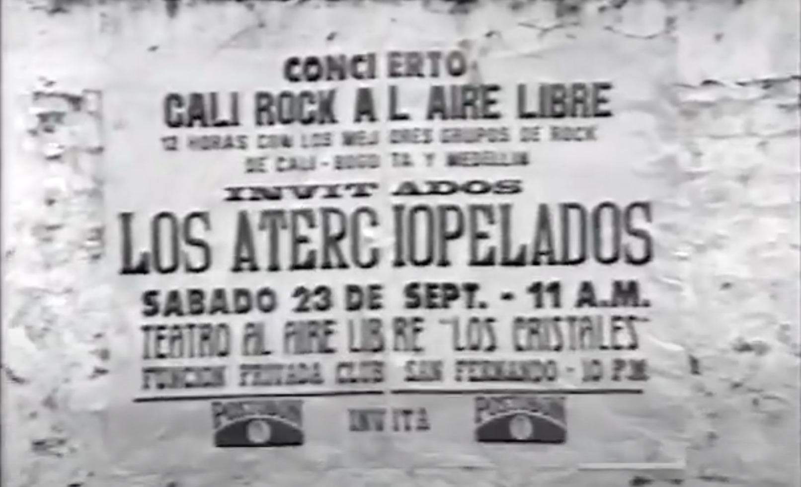 afiche Calirock al aire libre