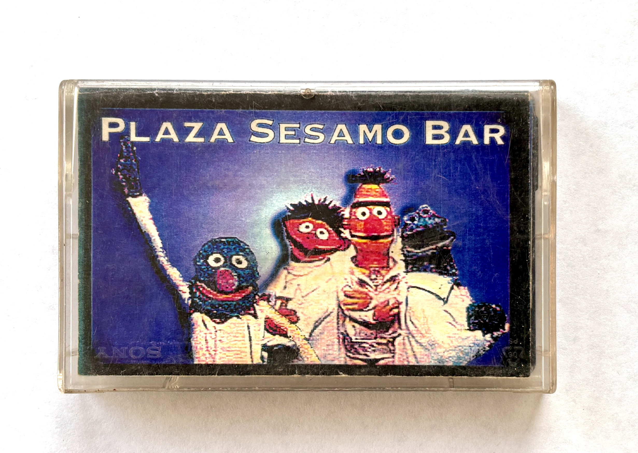 Cassette compilado de Plaza Sésamo Bar